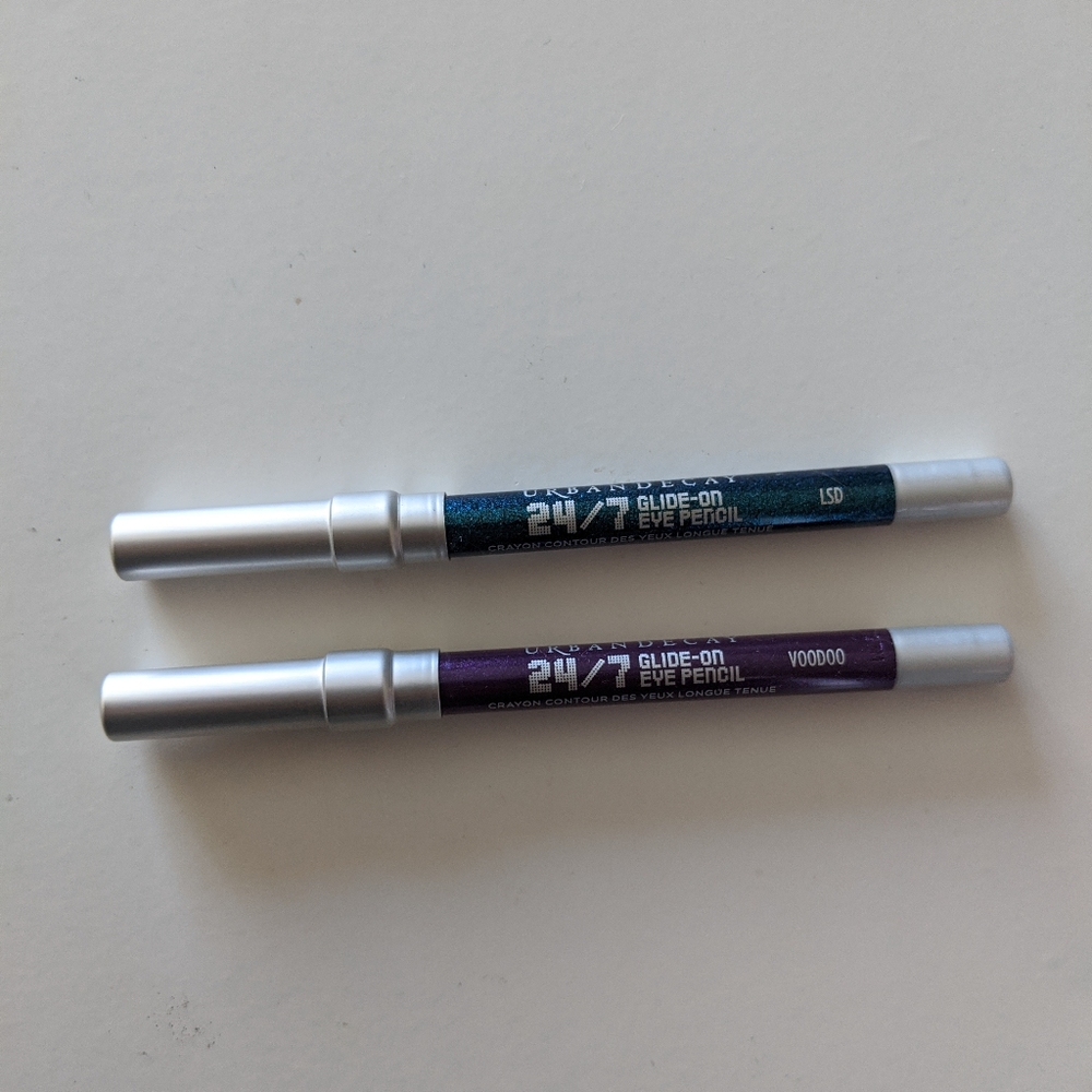 Two Urban Decay Small Eyeliners